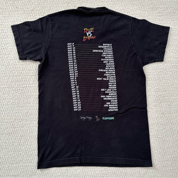 Drake Vs. Lil Wayne Graphic Tee - Picture 4 of 7